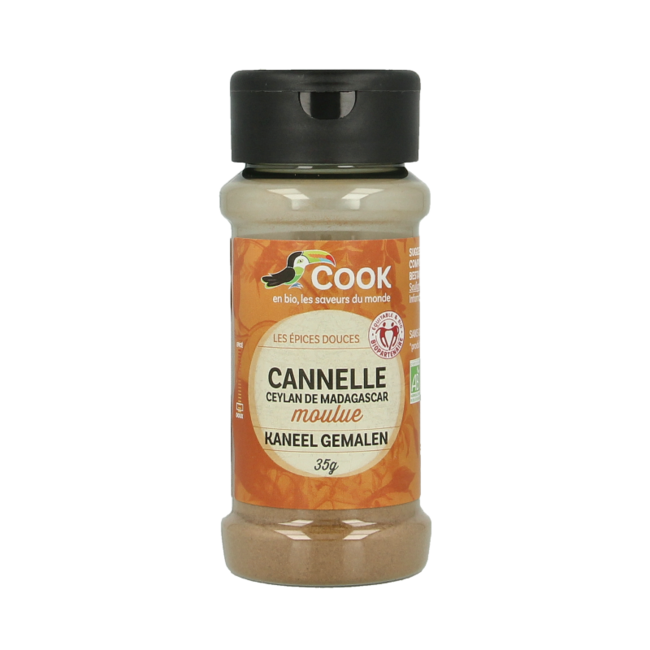Canela de Ceylán molida ecológica 35 g