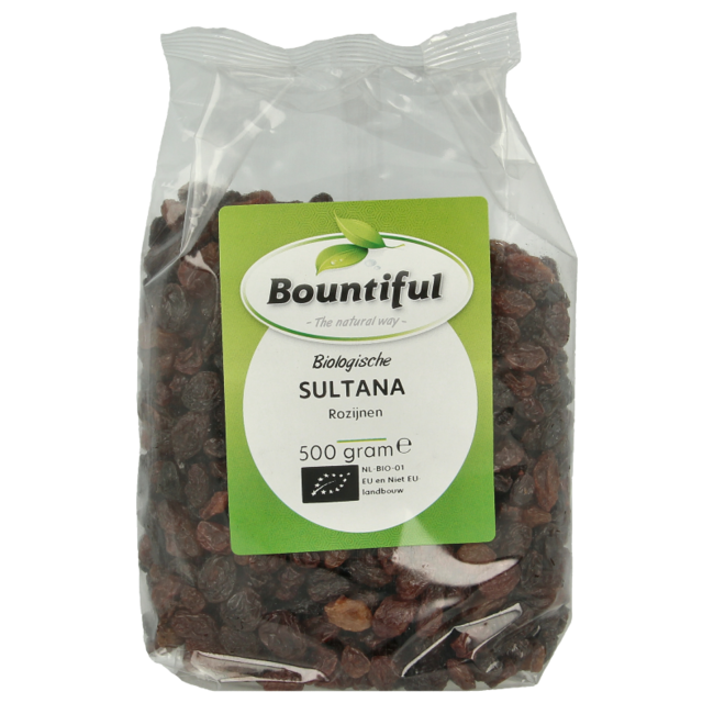 Bountiful Raisins Sultana bio 500 g