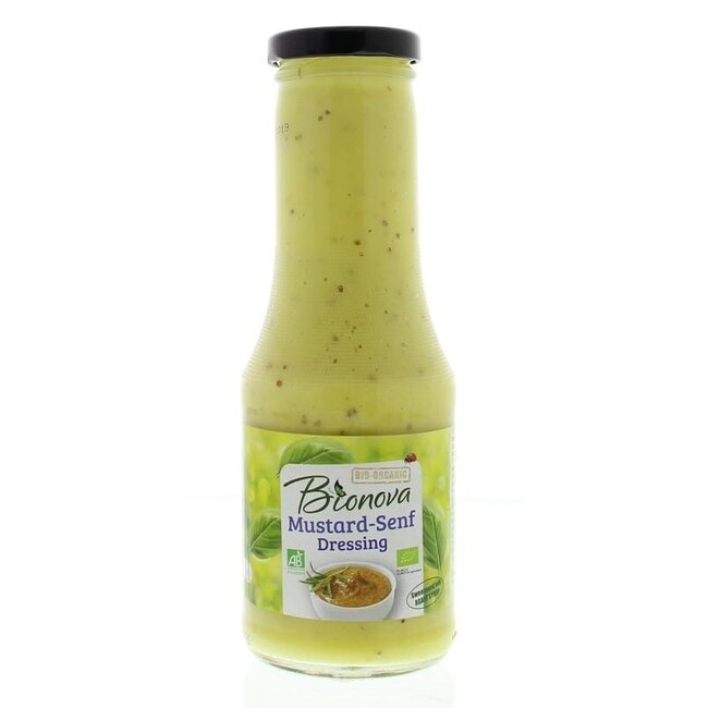 Organic mustard salad dressing 290 ml