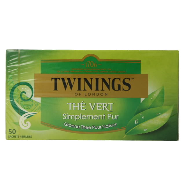 Twinings Pure Green Tea 50 Bags