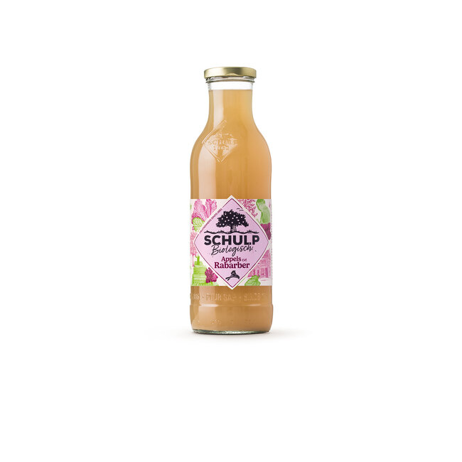 Organic Apple & Rhubarb Juice 750 ml