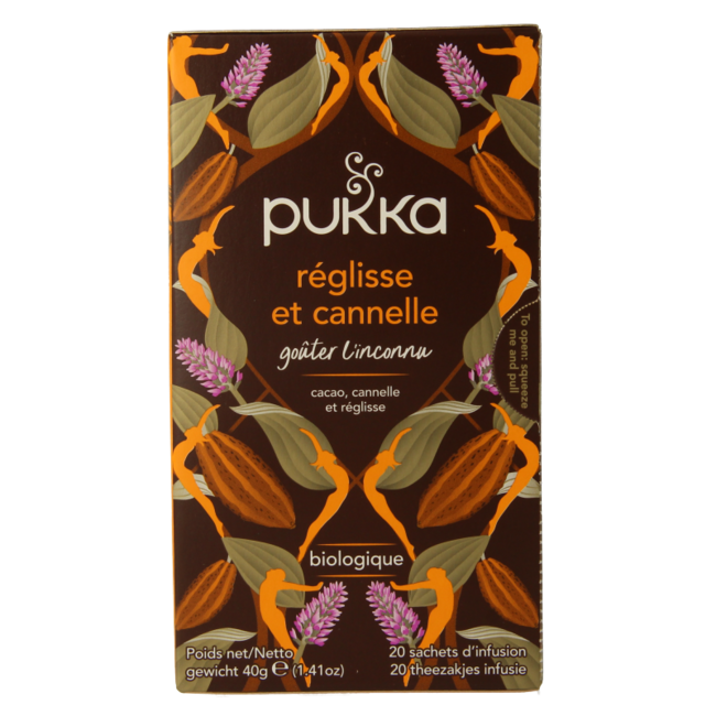 Pukka Organic Liquorice & Cinnamon Tea - 20 Bags