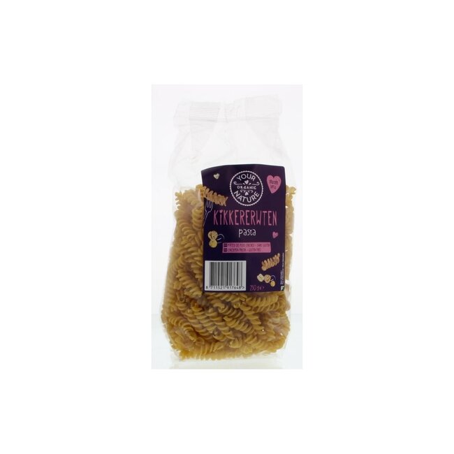 Kichererbsen-Fusilli glutenfrei Bio 250 Gramm