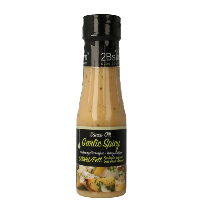 2bslim Salsa de ajo picante 250 mililitros