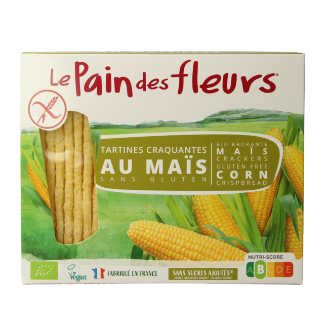 Tartines craquantes maïs et riz bio 150 g