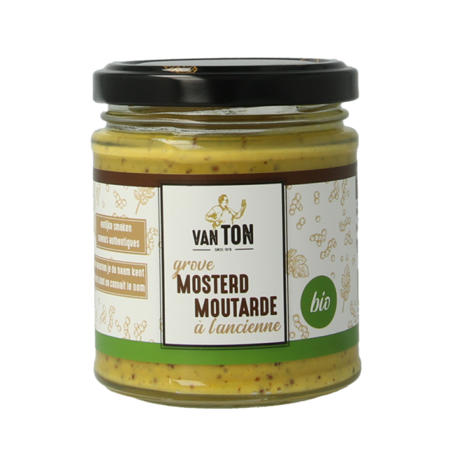 Moutarde à l'ancienne bio 170 g