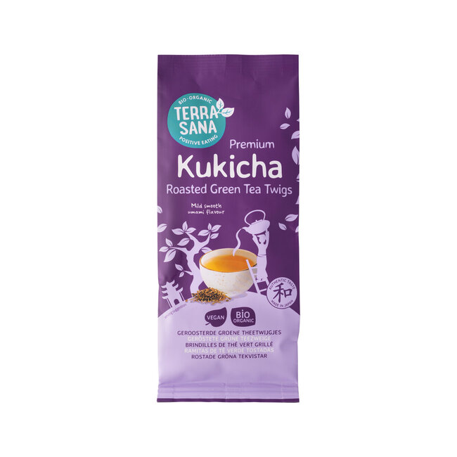 Kukicha groene thee twijgen bio 75 Gram
