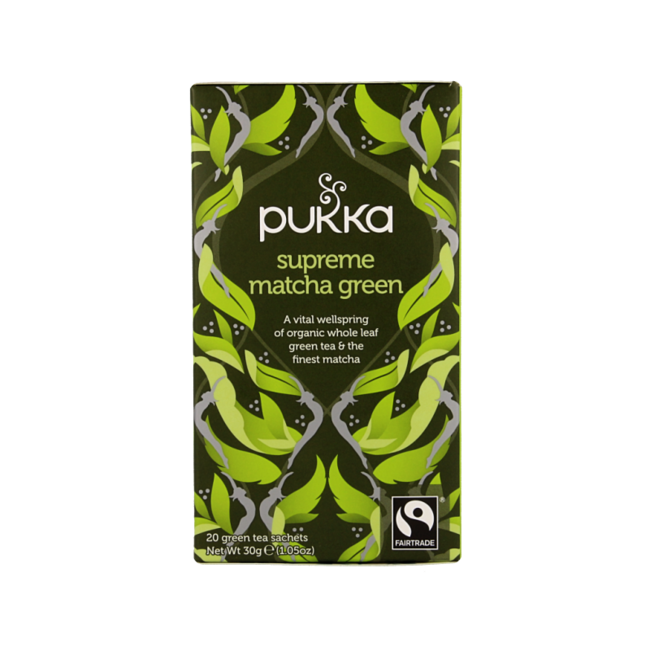 Supreme matcha green tea bio 20 Zakjes