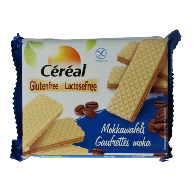 Cereal Gluten-Free Mocha Wafers 125g