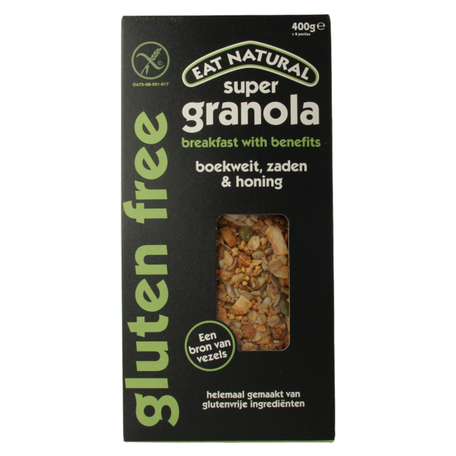 Eat Natural Granola boekweit 400 Gram