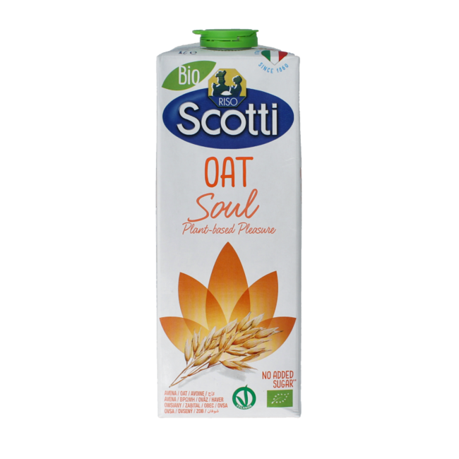 Boisson à l'avoine bio Riso Scotti 1 Litre