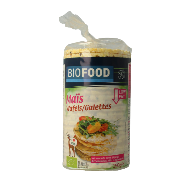 Biofood Bio-Maiswaffeln 150 Gramm