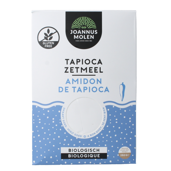 Joannusmolen Almidón de tapioca primera calidad bio 250 g