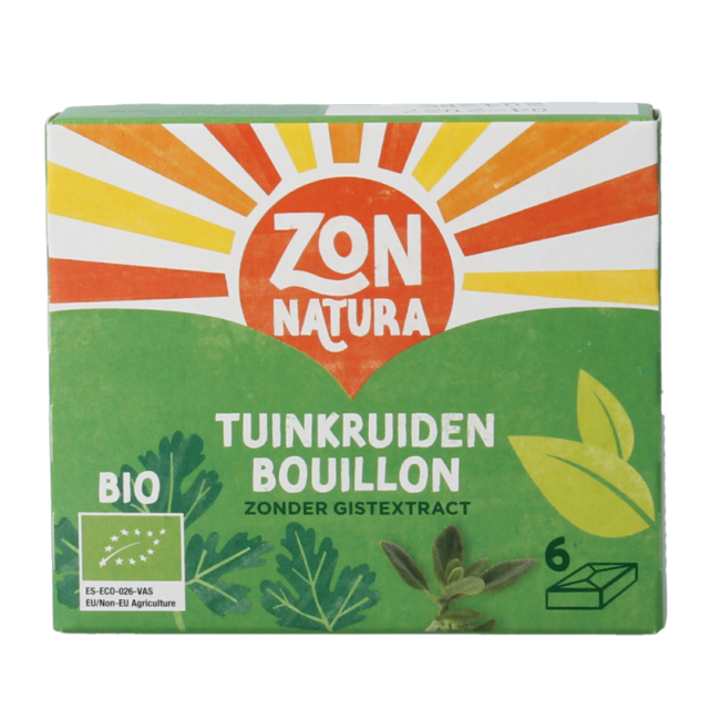 Zonnatura Bulion z drobnych ziół bez drożdży bio 66 Gramów