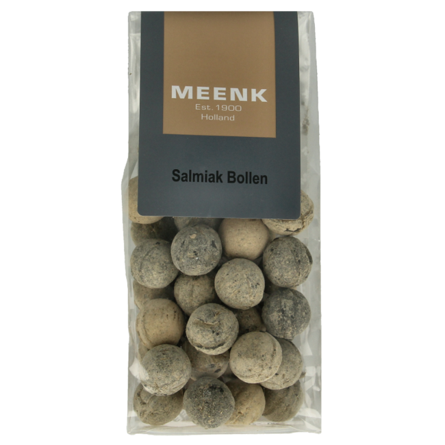 Palline di Salmiak Meenk 180 Grammi