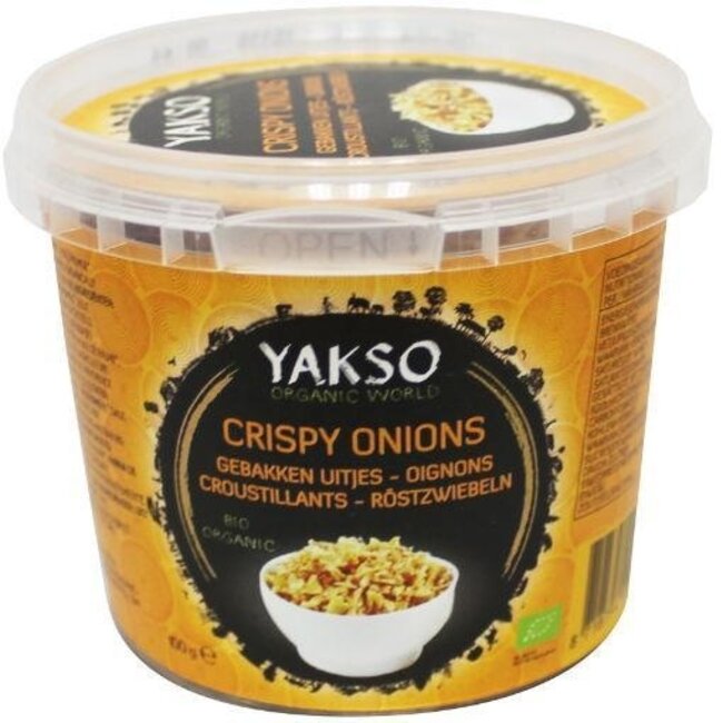 Yakso Chrupiąca smażona cebula bio 100 g