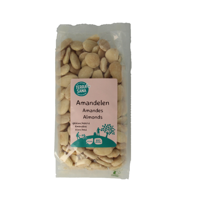 Migdały białe bio 250 gramów