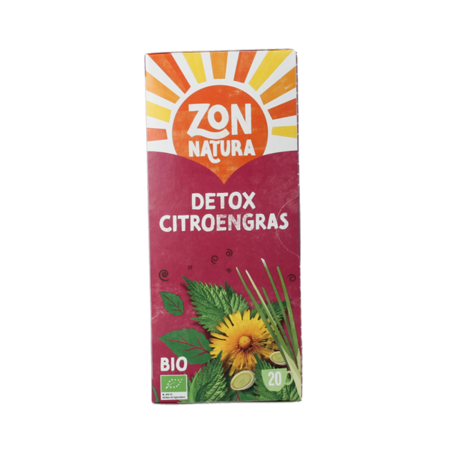 Zonnatura Detox Citronella Bio 20 Bustine