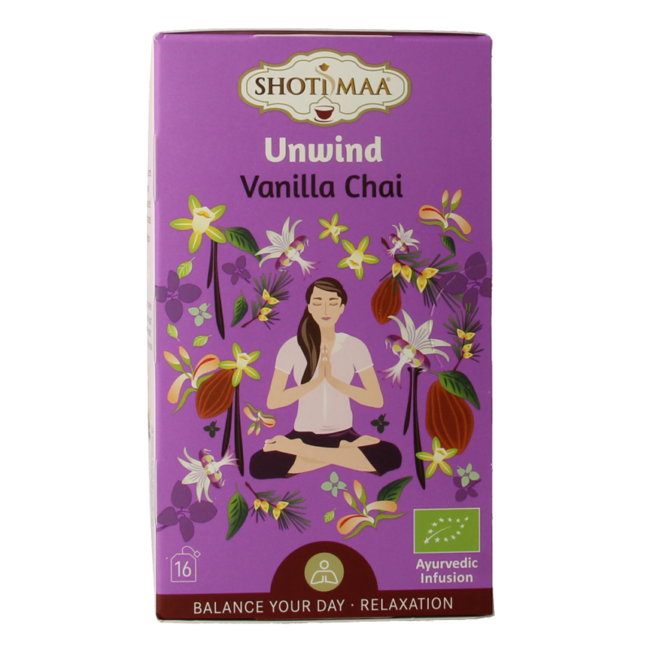 Shoti Maa Unwind Organic 16 Tea Bags