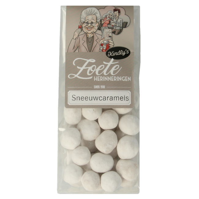 Karmelki Śnieżne słodkie wspomnienia 160 Gramów