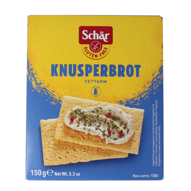 Schär Knäckebrot glutenfrei 150 Gramm