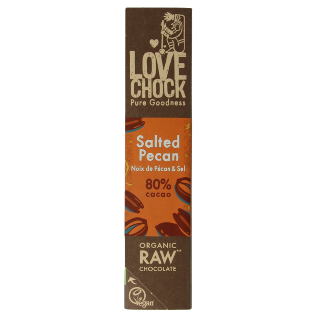 Organic salted pecan 40g