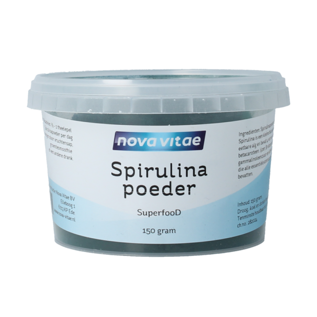 Proszek Spirulina Nova Vitae 150 Gram