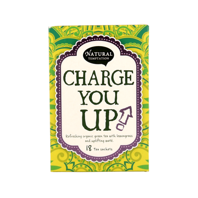 Natural Temptation Charge you up té ecológico bio 18 bolsitas