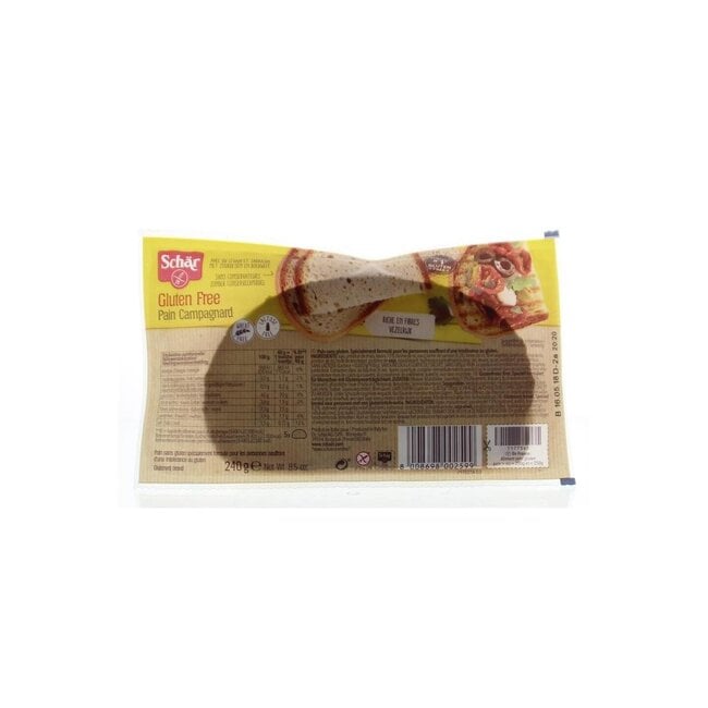 Schär Pain Campagnard sin gluten 240 g