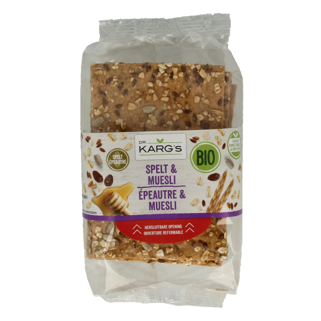 Dr. Karg's Organic Spelt with Muesli 200g