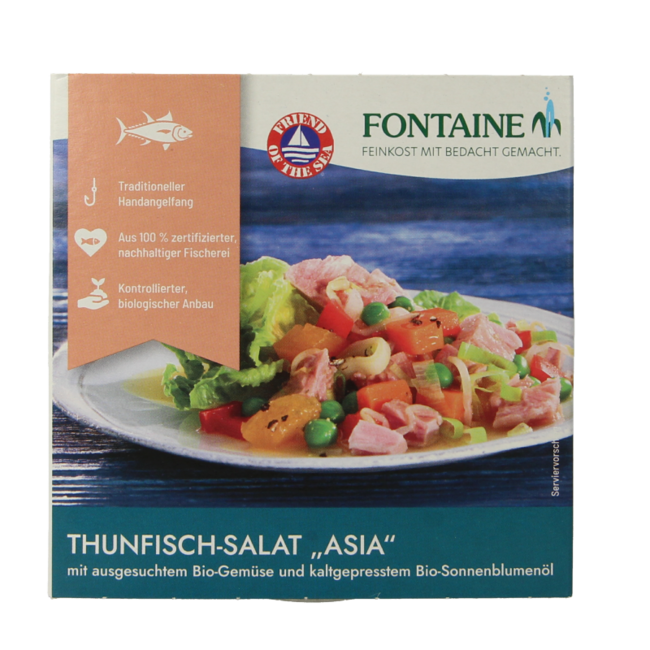 Fontaine Aziatische tonijnsalade 200 Gram