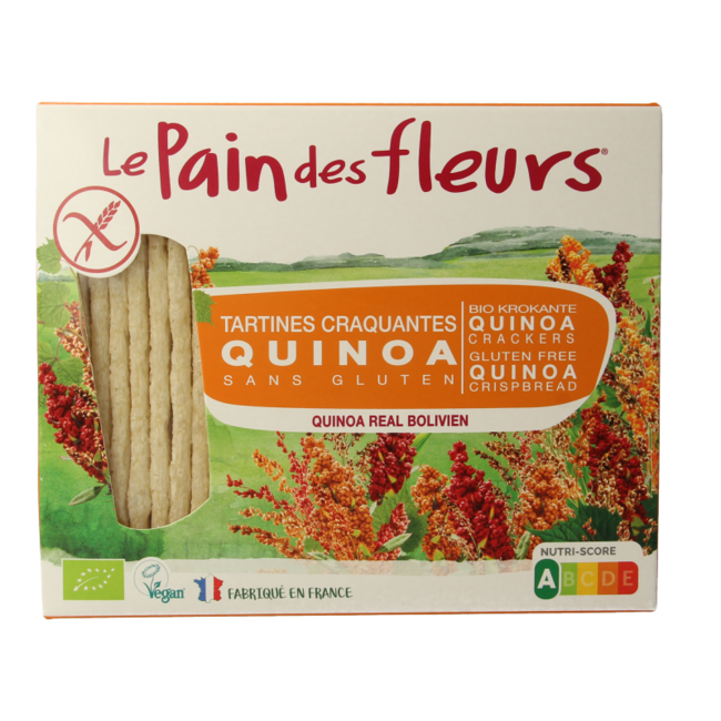 Craquants au quinoa bio 150 g