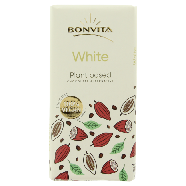 Rijstmelk chocolade wit bio 100 Gram