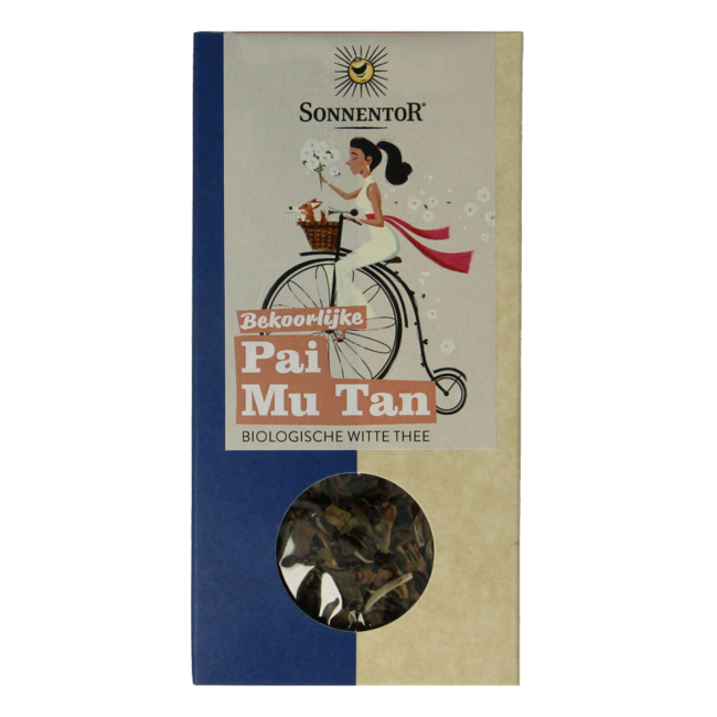 Sonnentor Thé blanc Pai Mu Tan noble en vrac bio 40 g