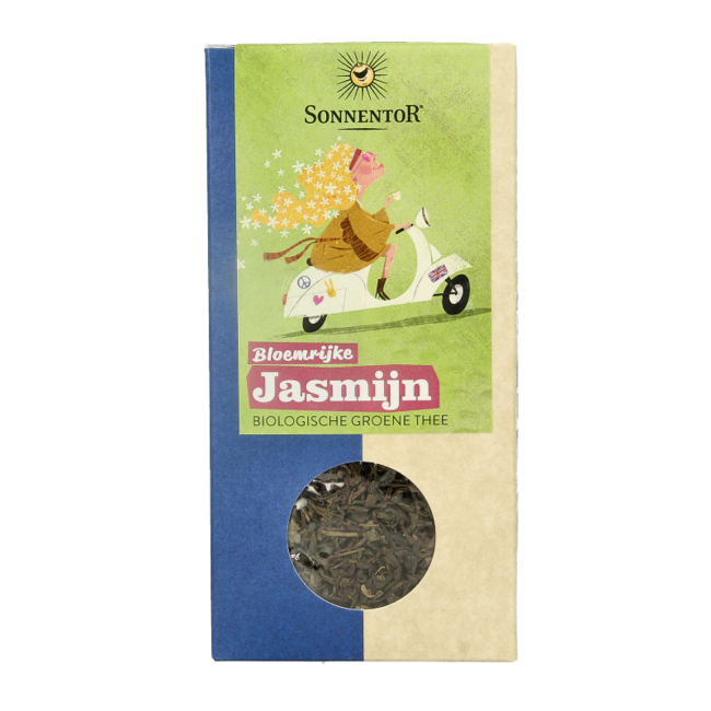 Sonnentor Thé vert au jasmin en vrac bio 100 g