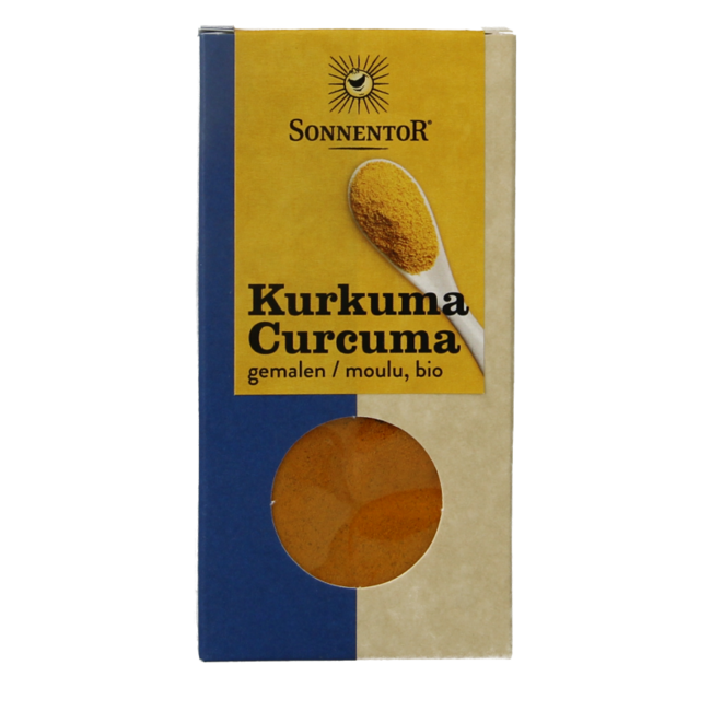 Sonnentor Cúrcuma molida bio 40 Gramos