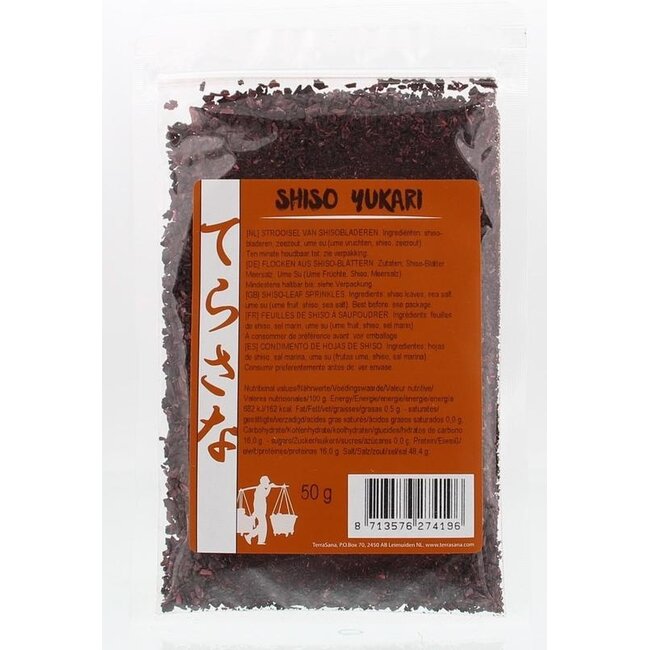 TS Import Yukari shiso strooisel 50 Gram