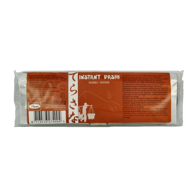 Instant dashi kombu shiitake bouillon 100g