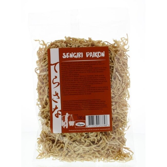 Ravanello Daikon Sengiri essiccato TS Import 100 Grammi