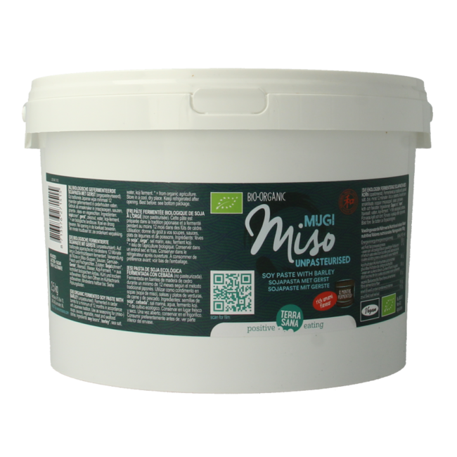 TerraSana Mugi miso d'orge non pasteurisé bio 2500 g