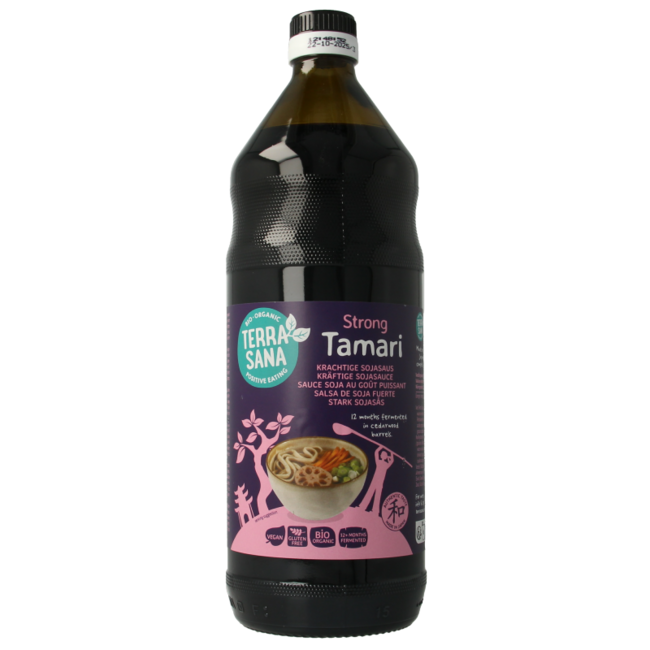 TerraSana Tamari Giapponese Biologico Senza Glutine 1 Litro