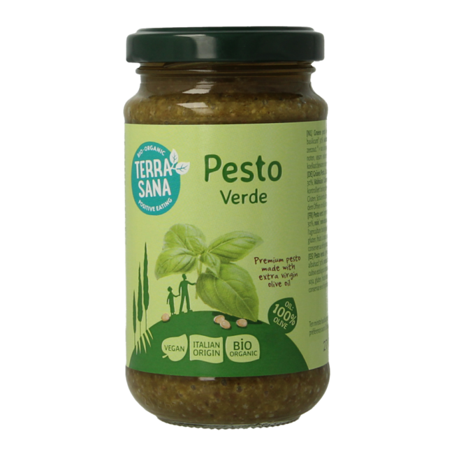 Pesto verde bio 180 Gram