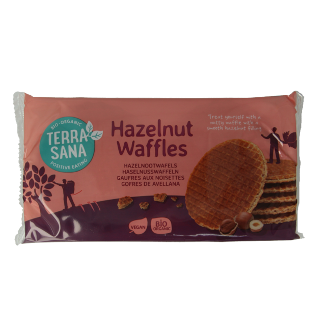 TerraSana Haselnusswaffeln bio 175 Gramm