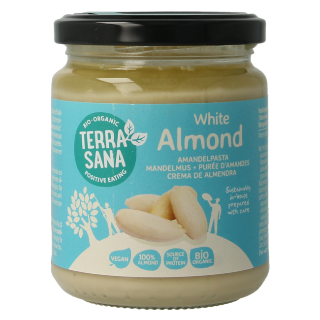 Pasta di mandorle bianca biologica 250 Grammi