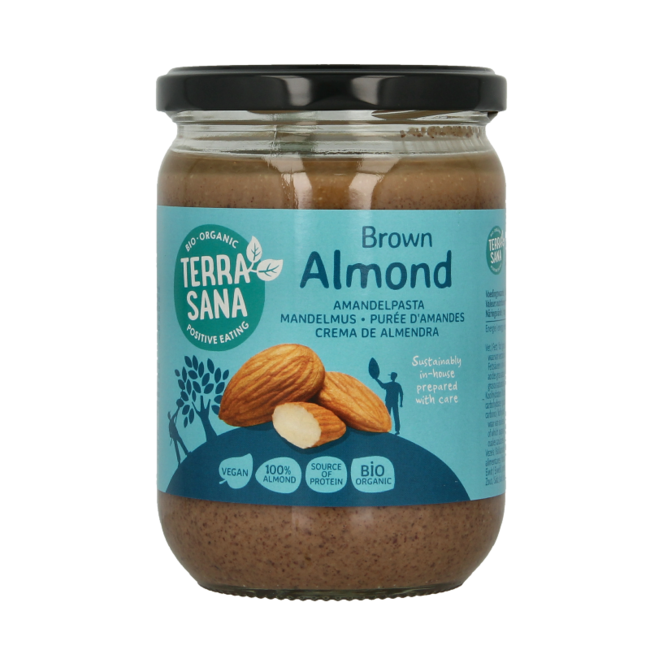 Amandelpasta zonder zout bio 500 Gram