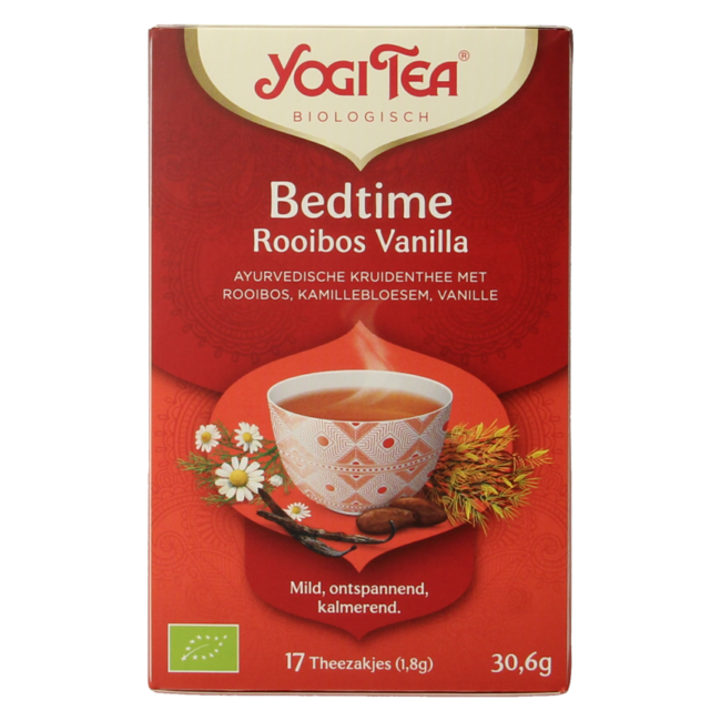 Bio-Schlafenszeit-Tee Rooibos Vanille, 17 Beutel