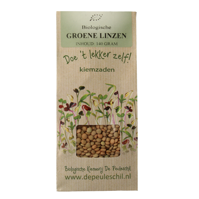 Lenticchie Verdi Bio De Peuleschil 140 Grammi