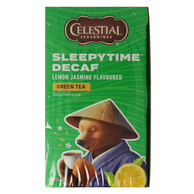 Sleepytime decaf green tea lemon jasmine 20 Zakjes