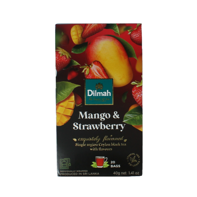 Dilmah Mango & Fragola Fun Tea 20 Bustine