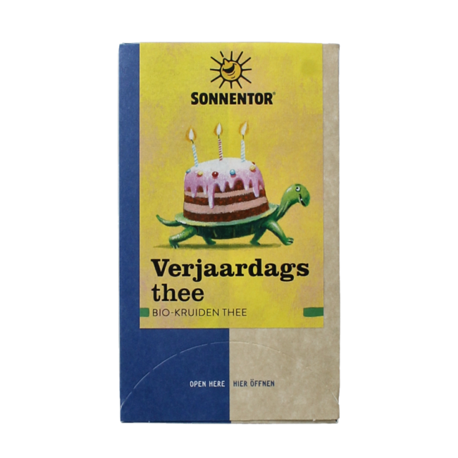Sonnentor Herbata Urodzinowa bio 18 Torebek